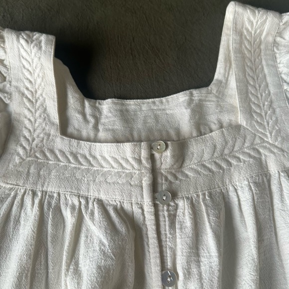Cleobella Ivory Midi Dress Sz XS - Picture 3 of 12